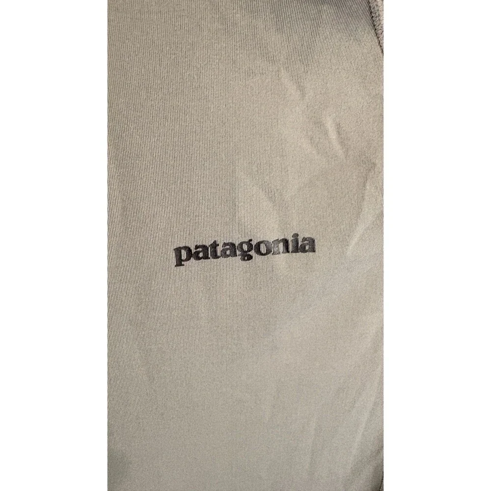 Patagonia Capilene Baselayer Men's Med Gray Lightweight Mock Neck